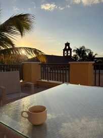 The morning view from my room!