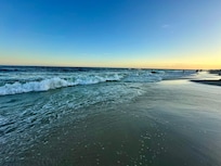 Sunset from the beach.