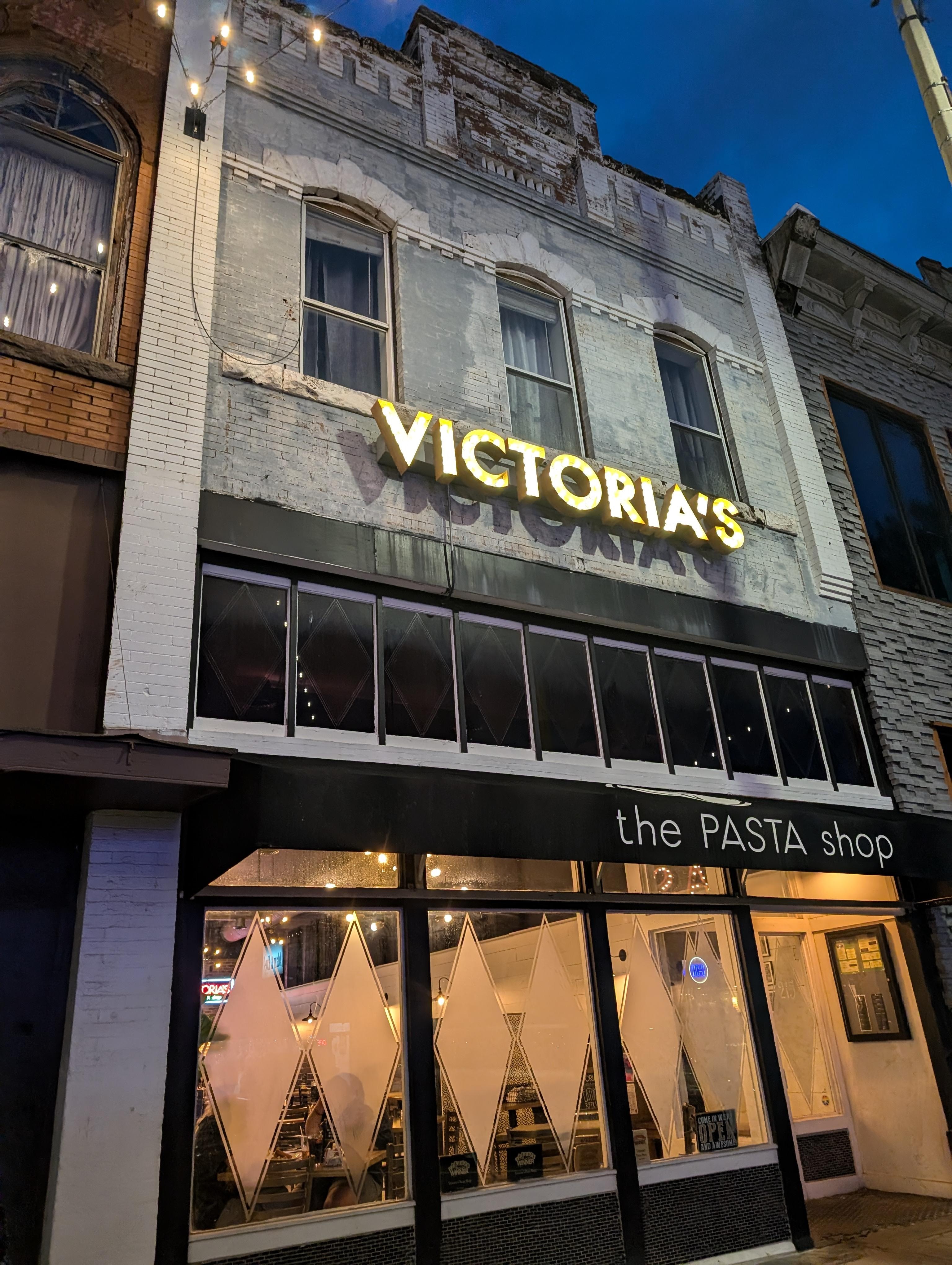 Amazing pasta restaurant in downtown Norman