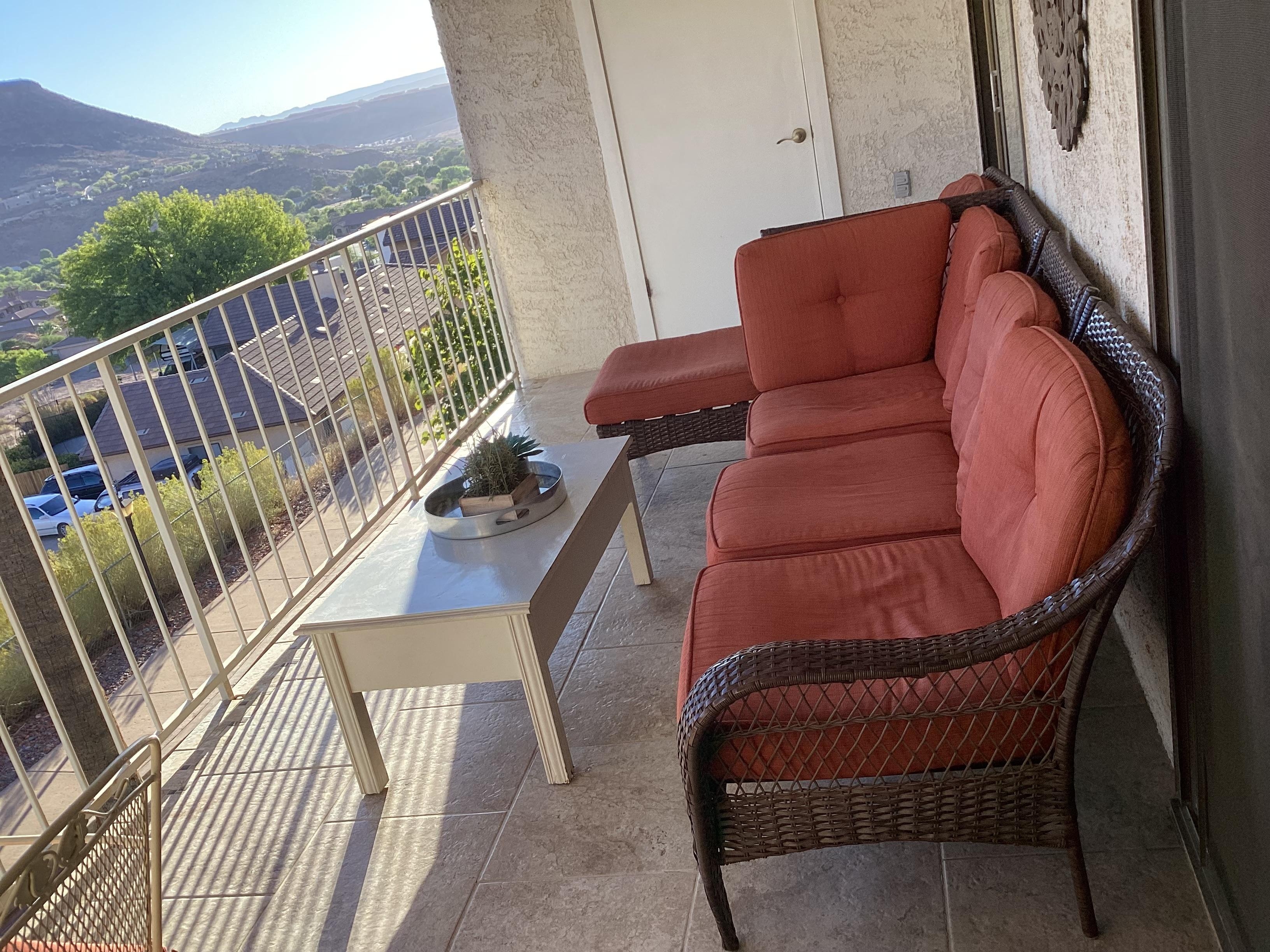 Where we spent our mornings and evenings.