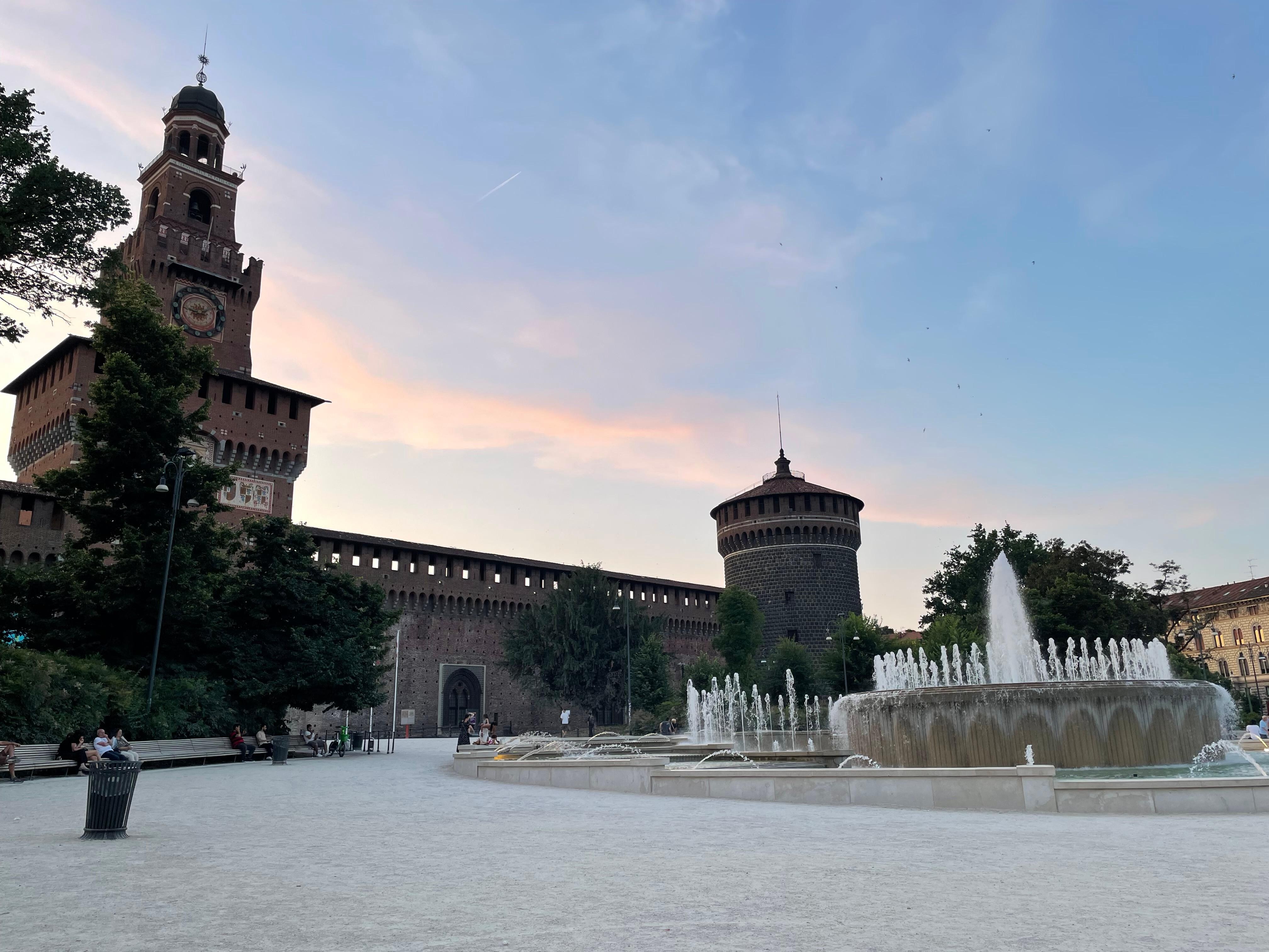 Castello opposite hotel