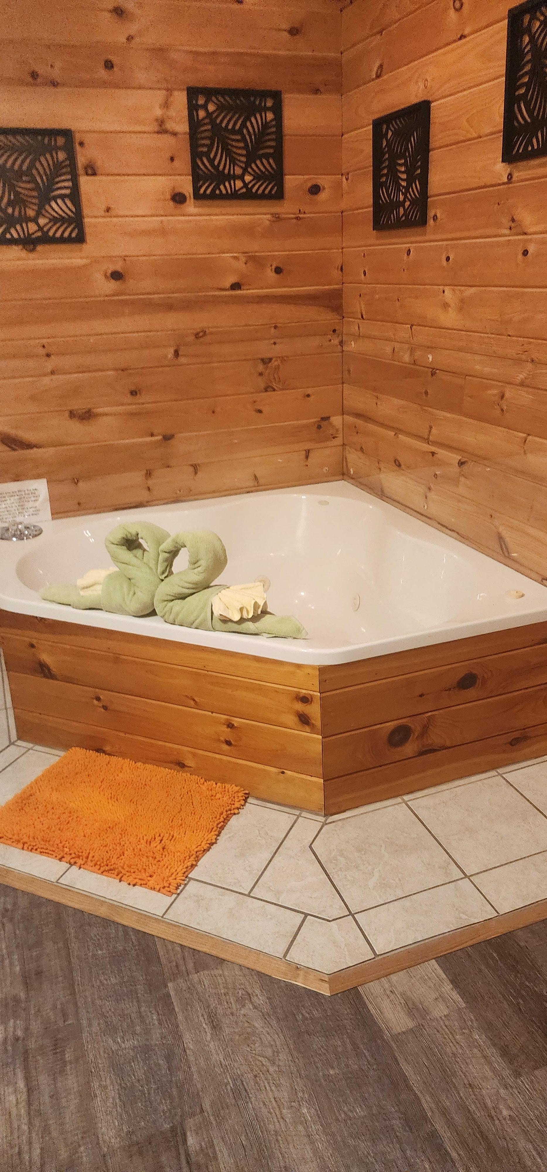 Beautiful jacuzzi tub