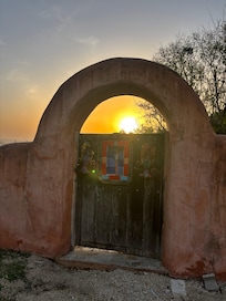 Beautiful backyard view of the lake.