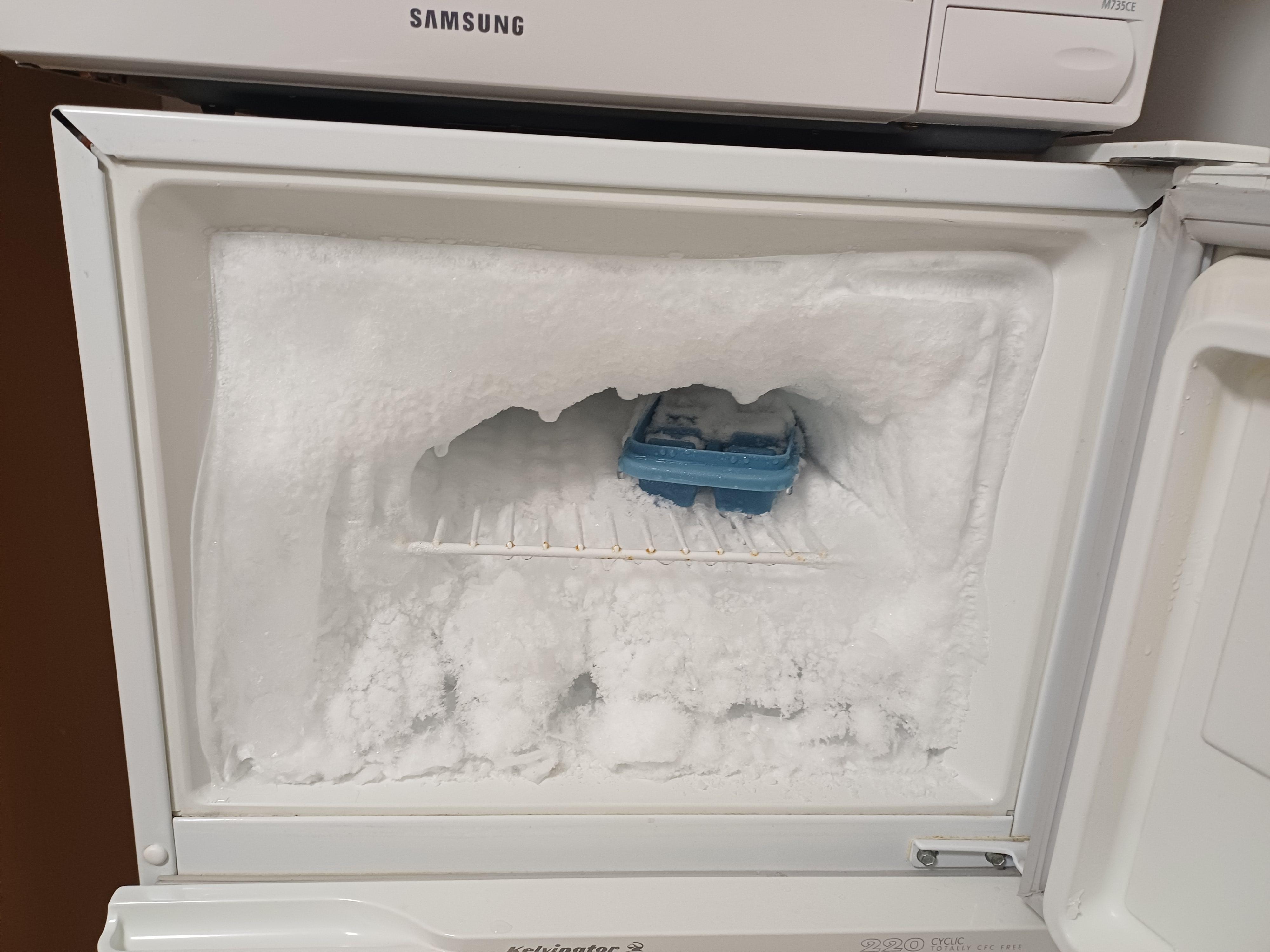 Freezer when I checked in 