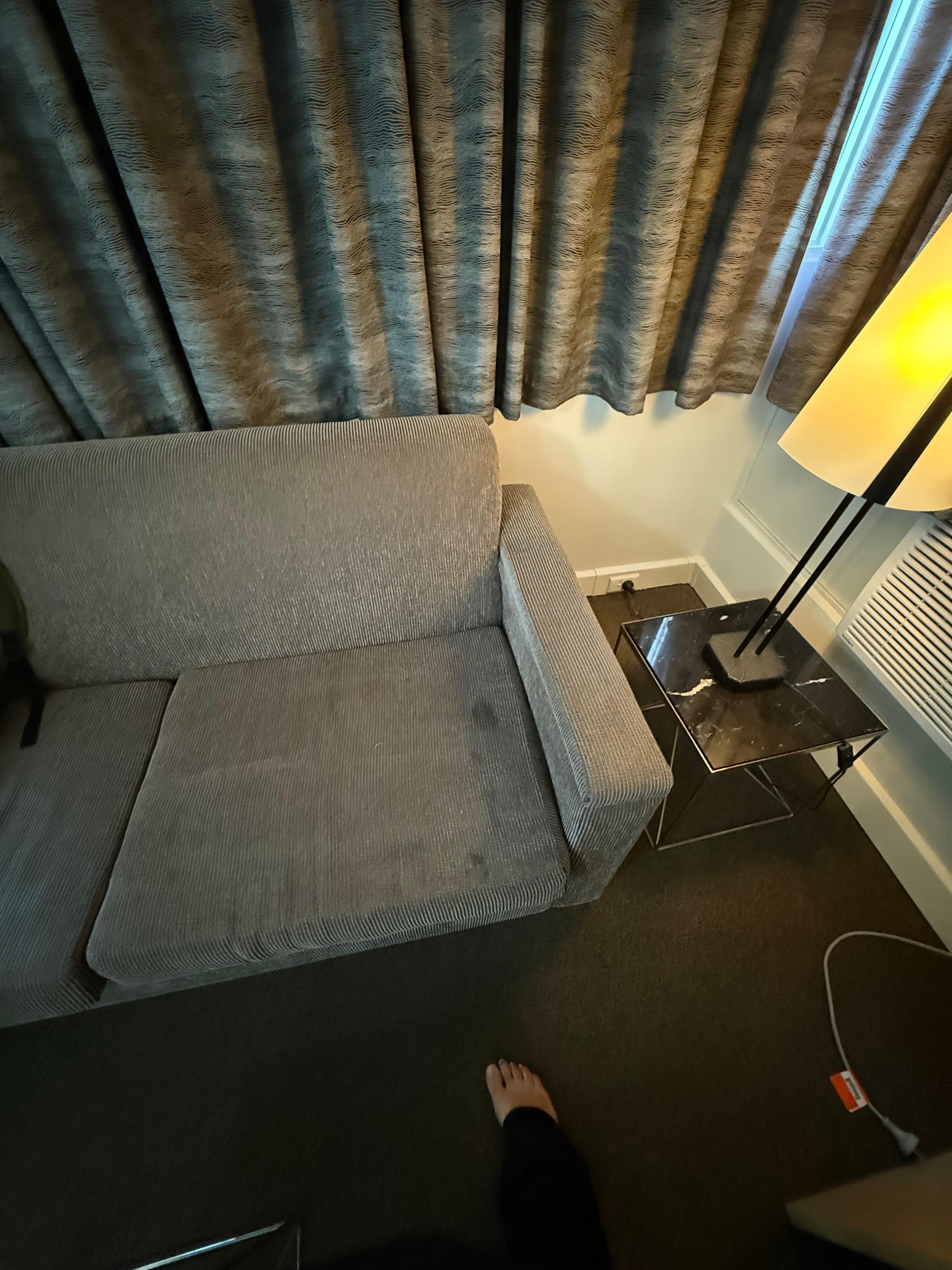 Stains of couch