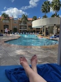 Tiki Bar Pool at Divi Dutch Village