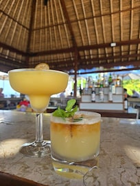 Bar by pool