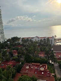 View from deluxe room tower ocean view