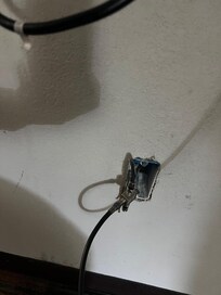 Area under tv that could have easily been covered by the chest.