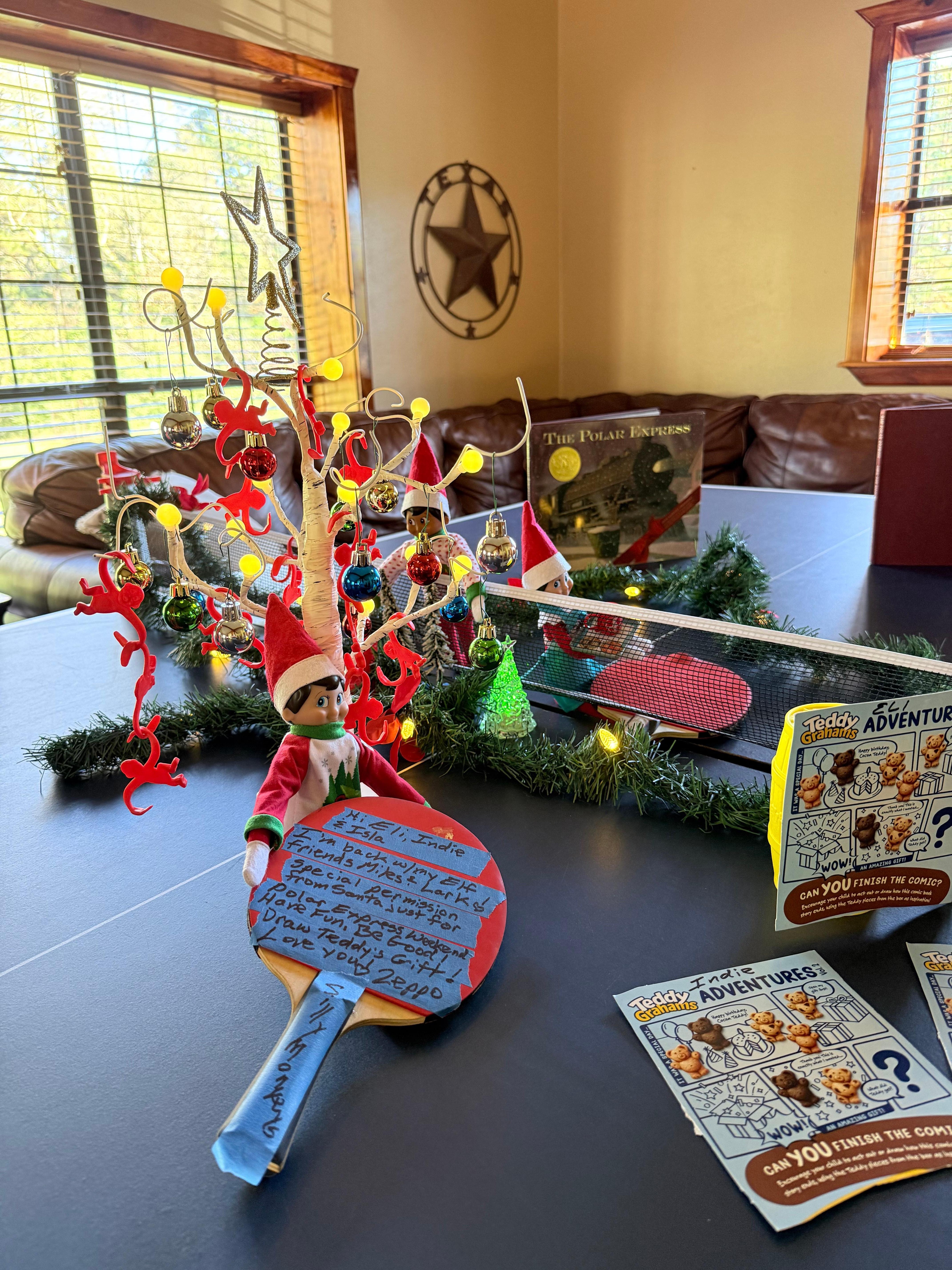 Elf on the shelf visit