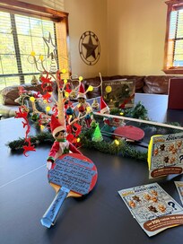 Elf on the shelf visit