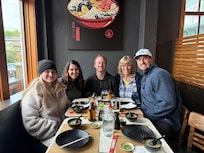 Lunch in Friday Harbor.