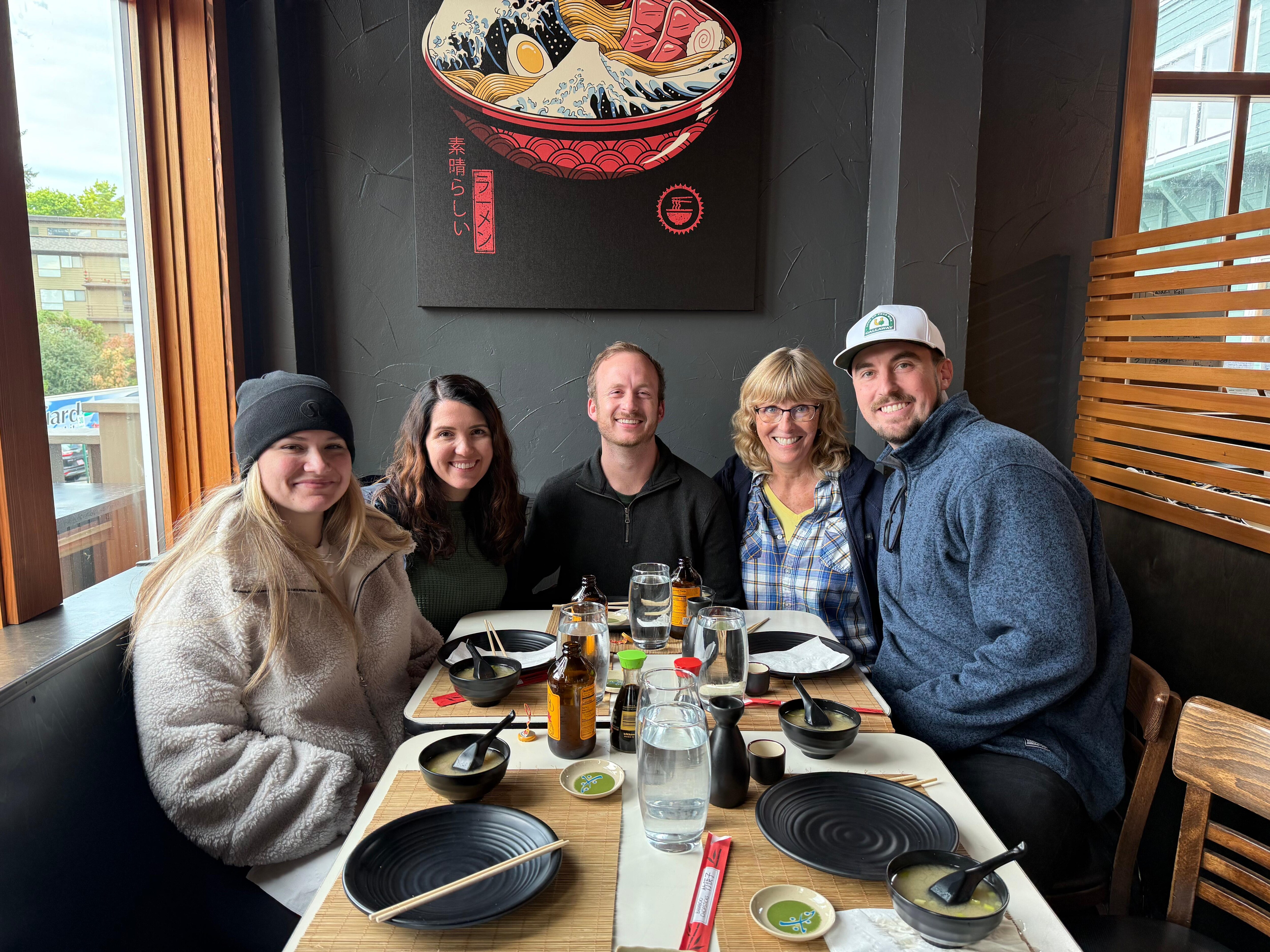 Lunch in Friday Harbor.
