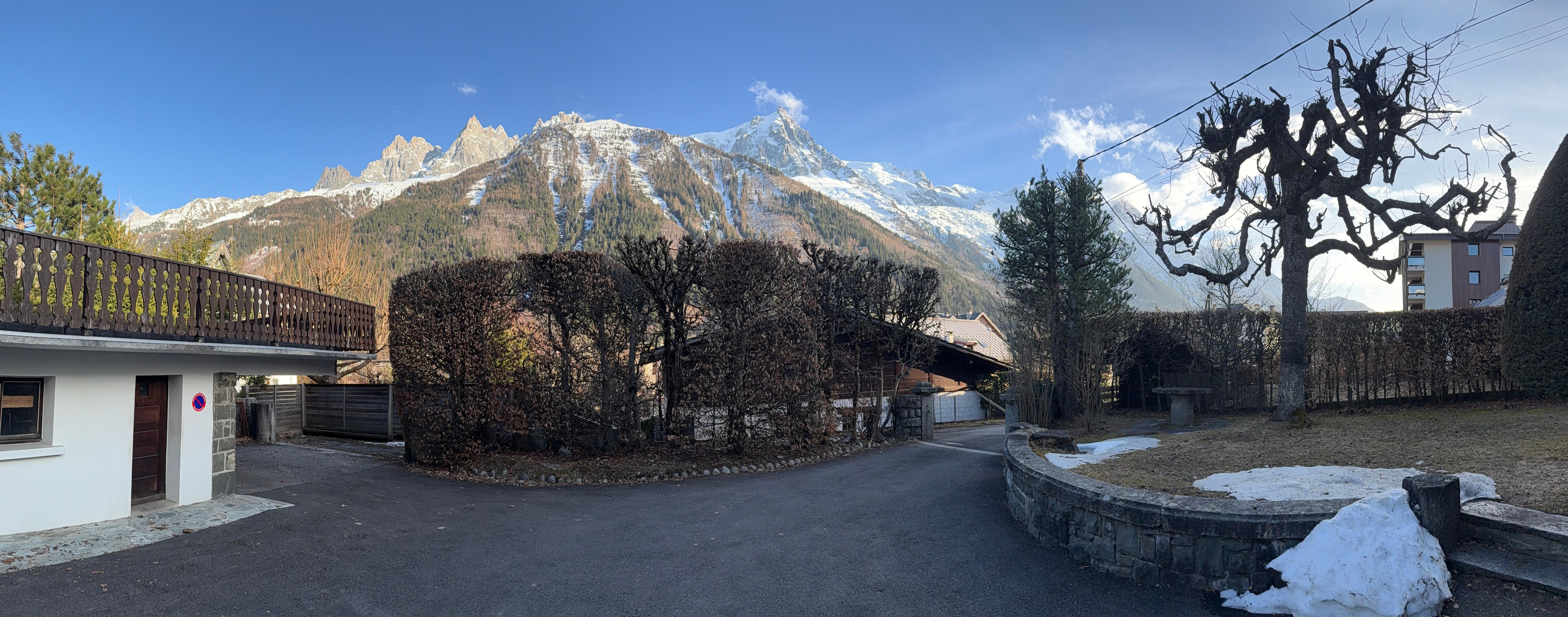 View right outside the door 