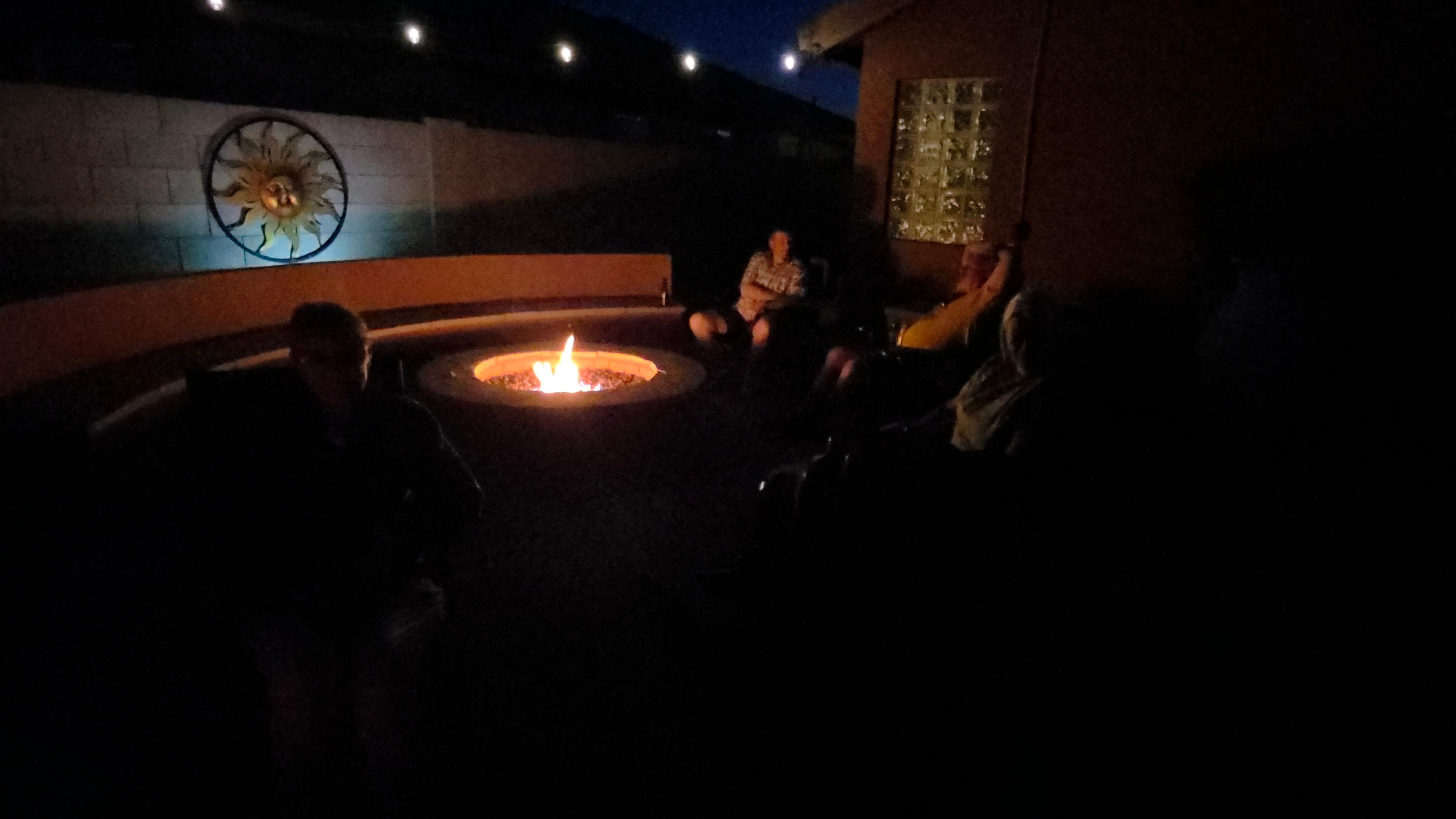 Night fire