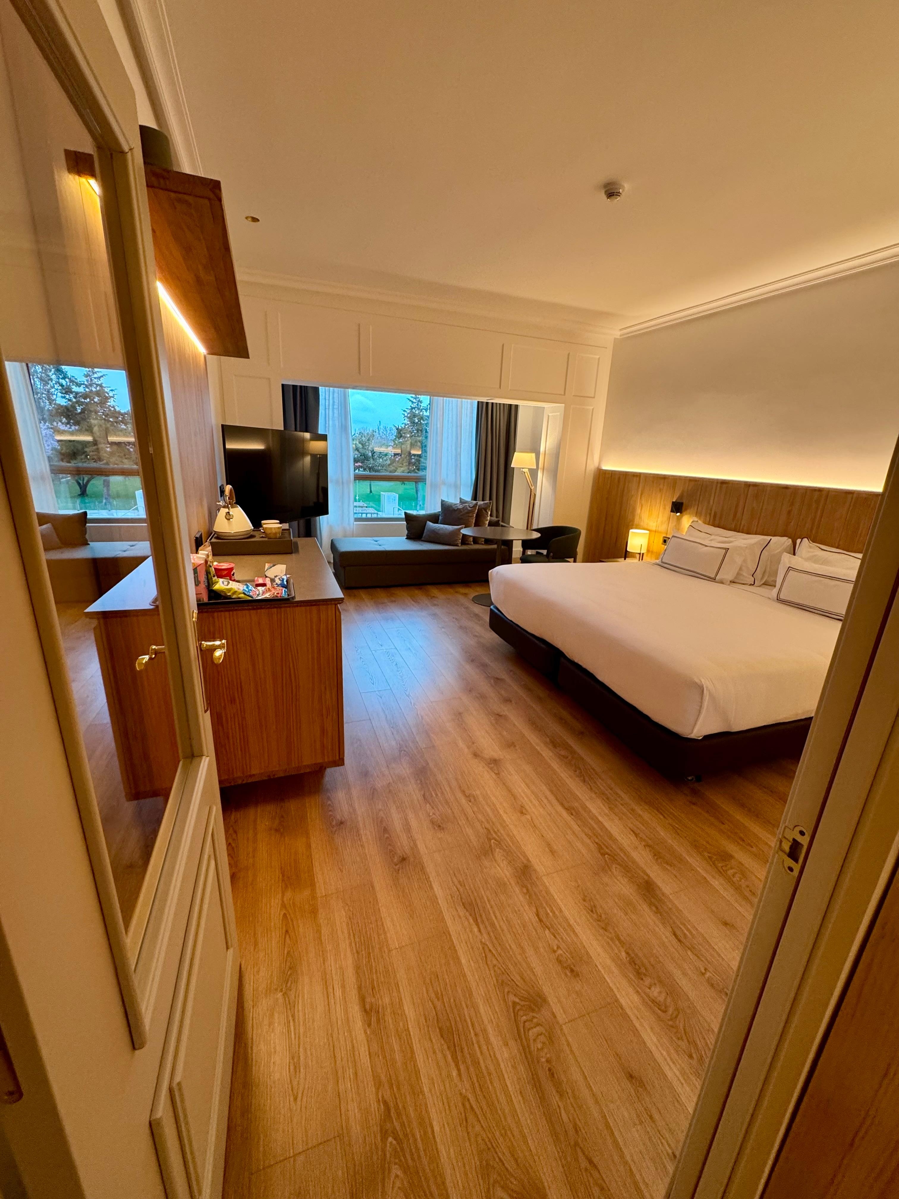 spacious and comfortable 