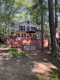 The house from the dock!