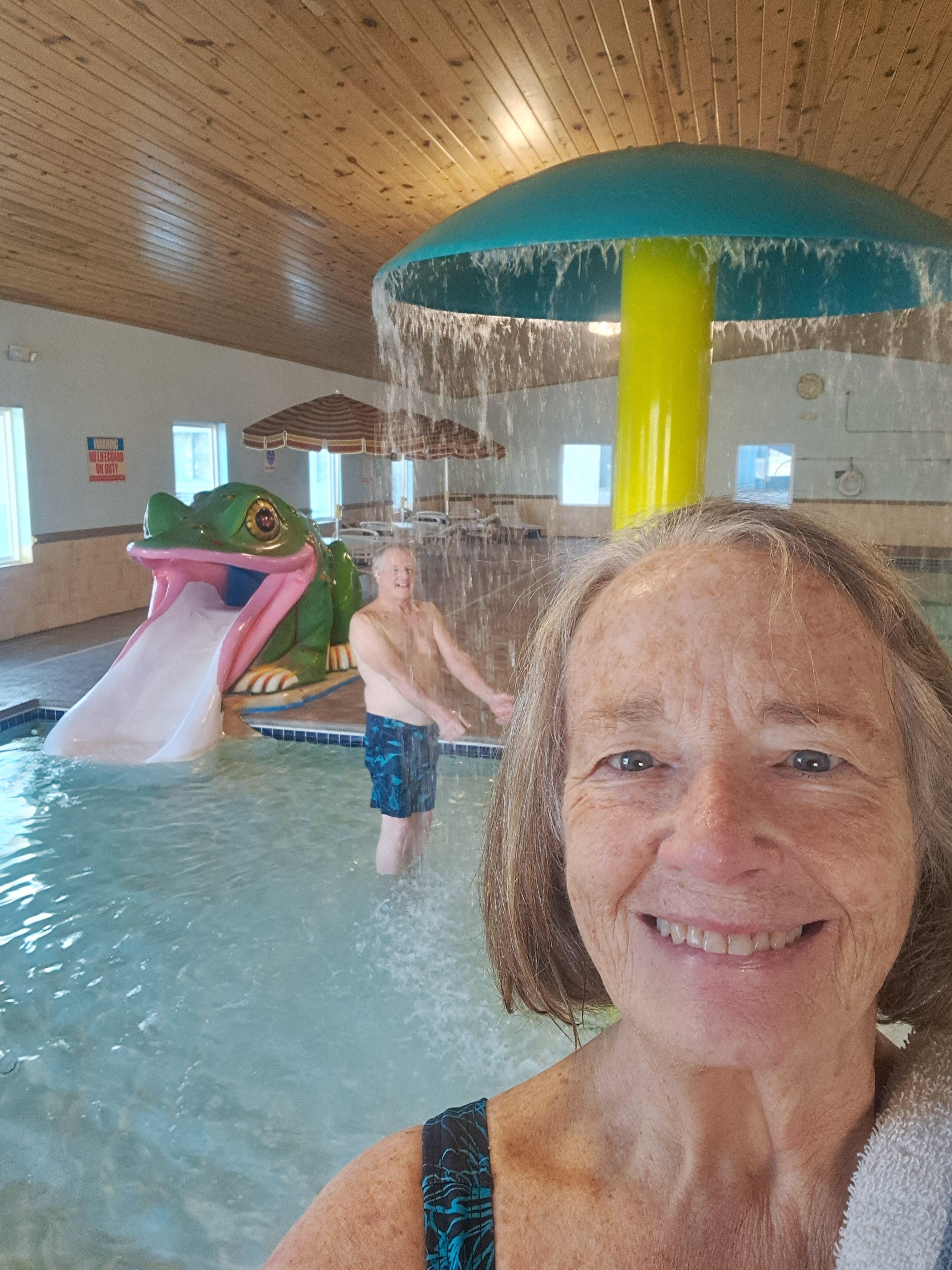 Stayed an extra day just to enjoy the quiet and the pool/hot tub to recuperate from my rigorous Mayo Clinic appointments.