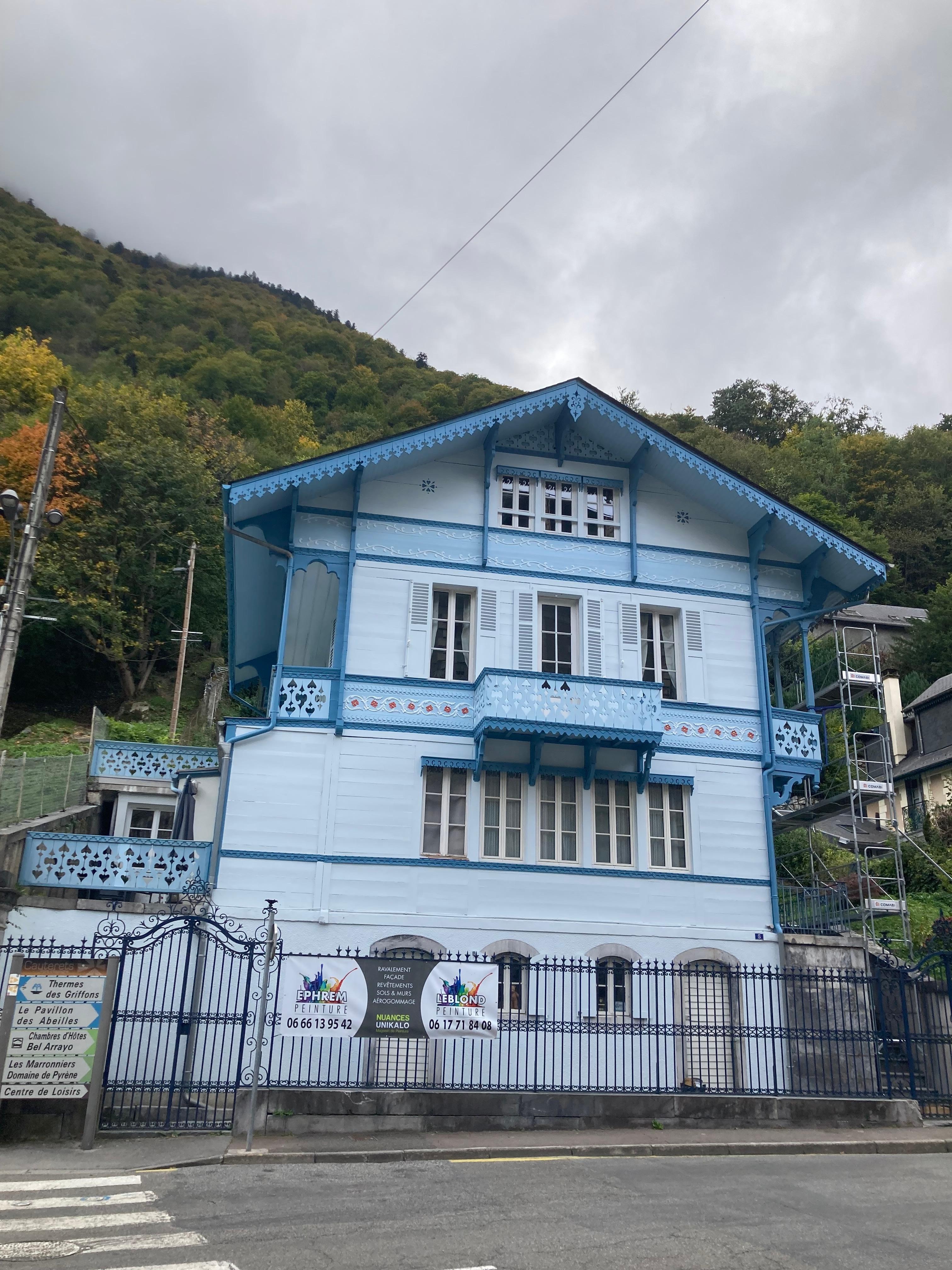 Chalet bleu de Cauterets 