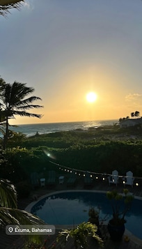 Sunrise from the deck.