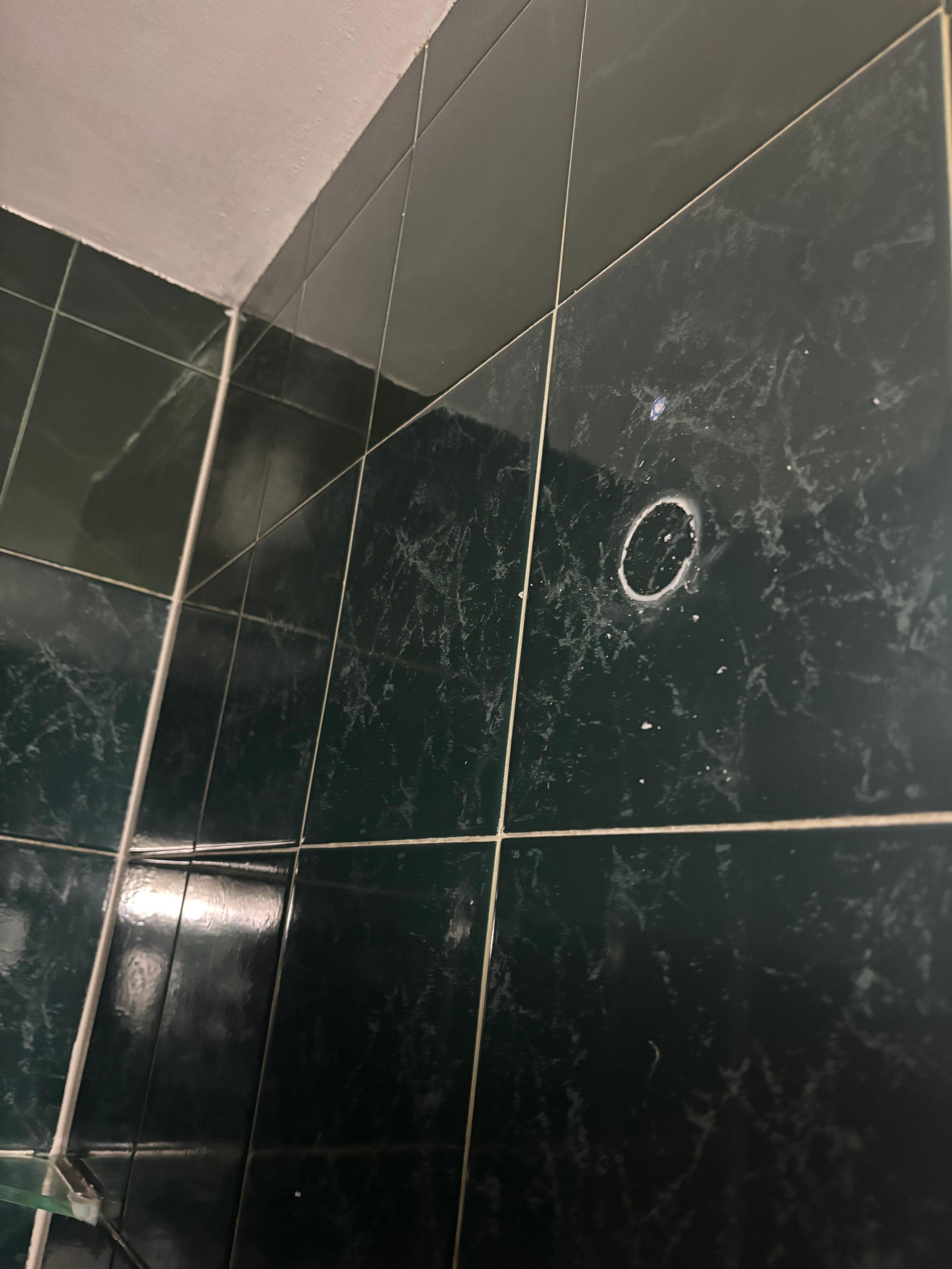 Where the curtain used to be
