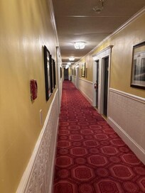 This hotel was decroated by someone who likes the "shining" movie