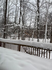 Winter storm warning most of the week! This was the first wave…