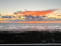Sunrise from the balcony