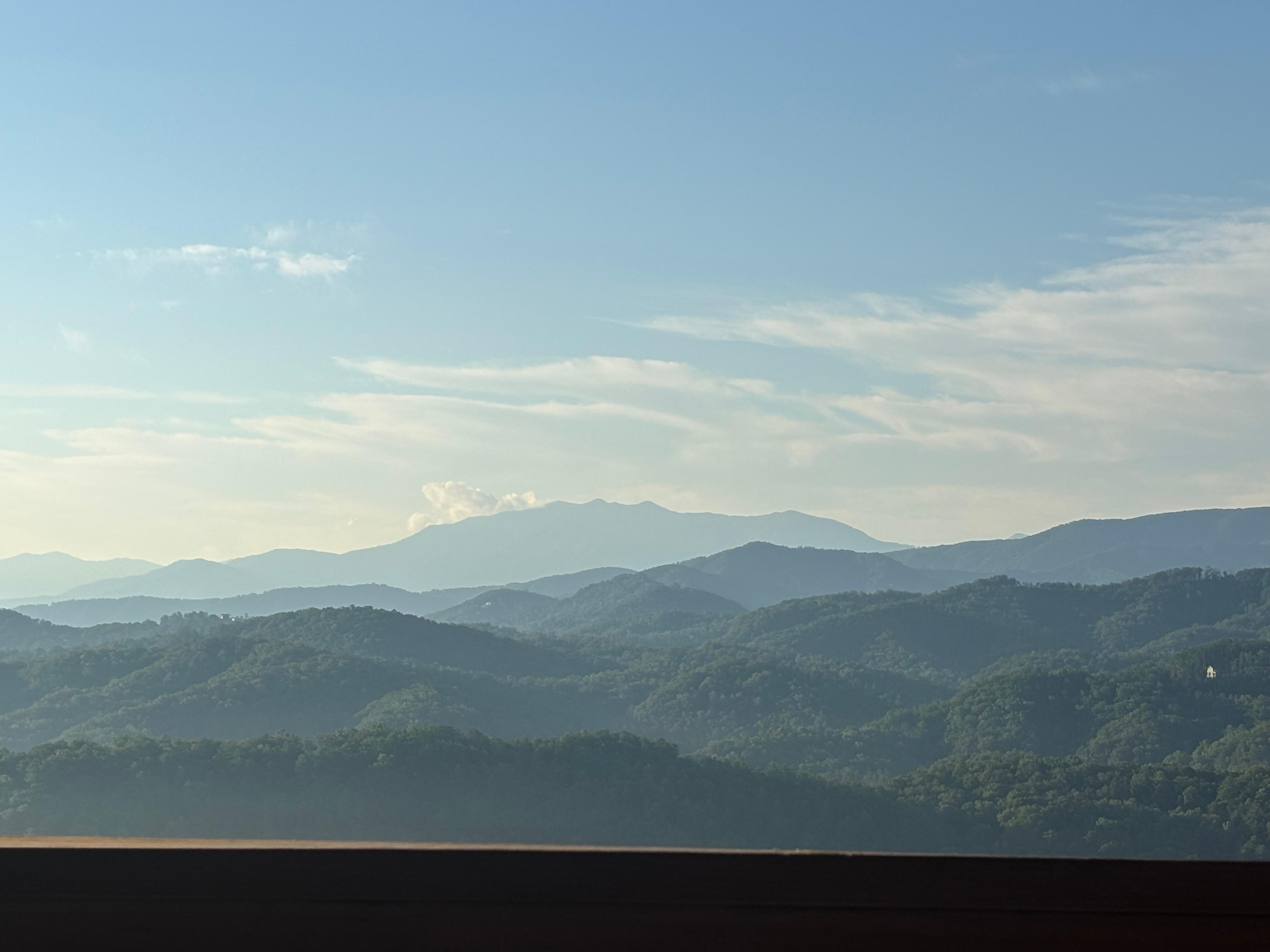 View from cabin