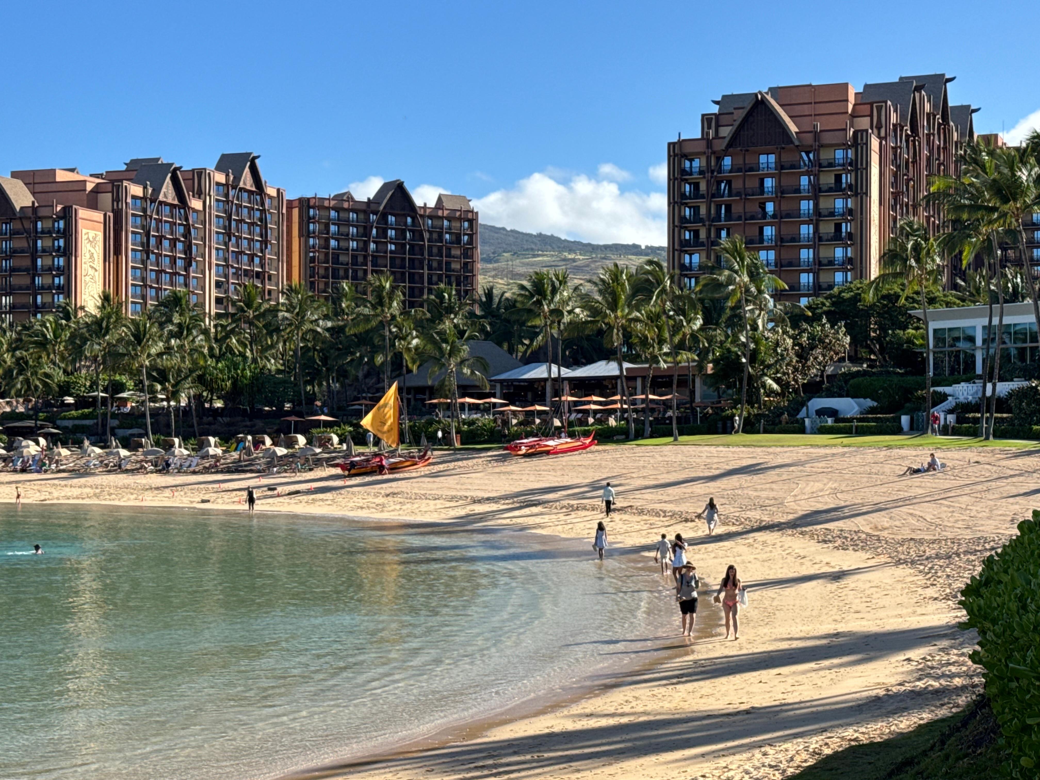 Close to the Aulani Disney Resort