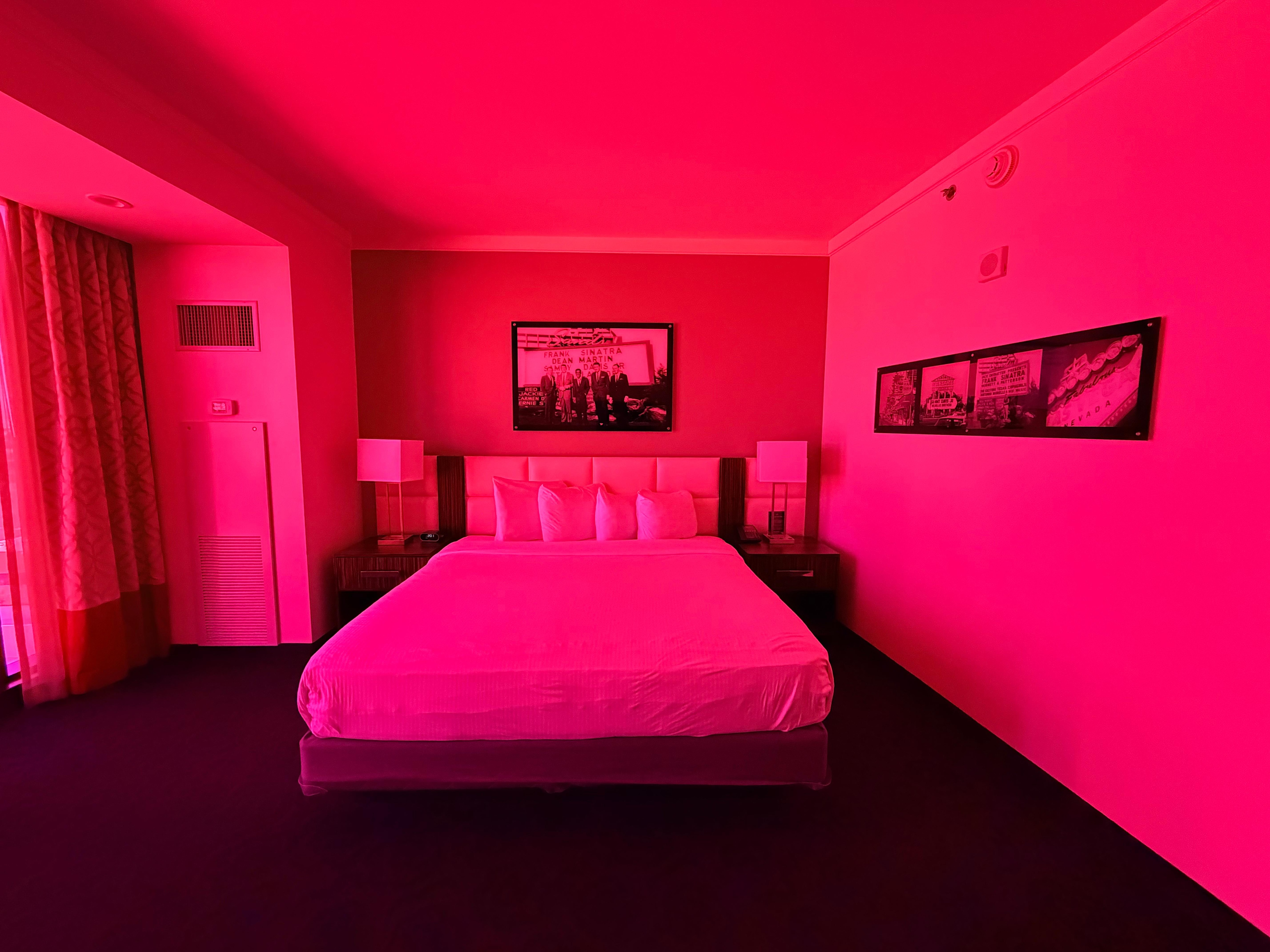 LOVED the pink glow! 