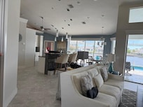 View from living room