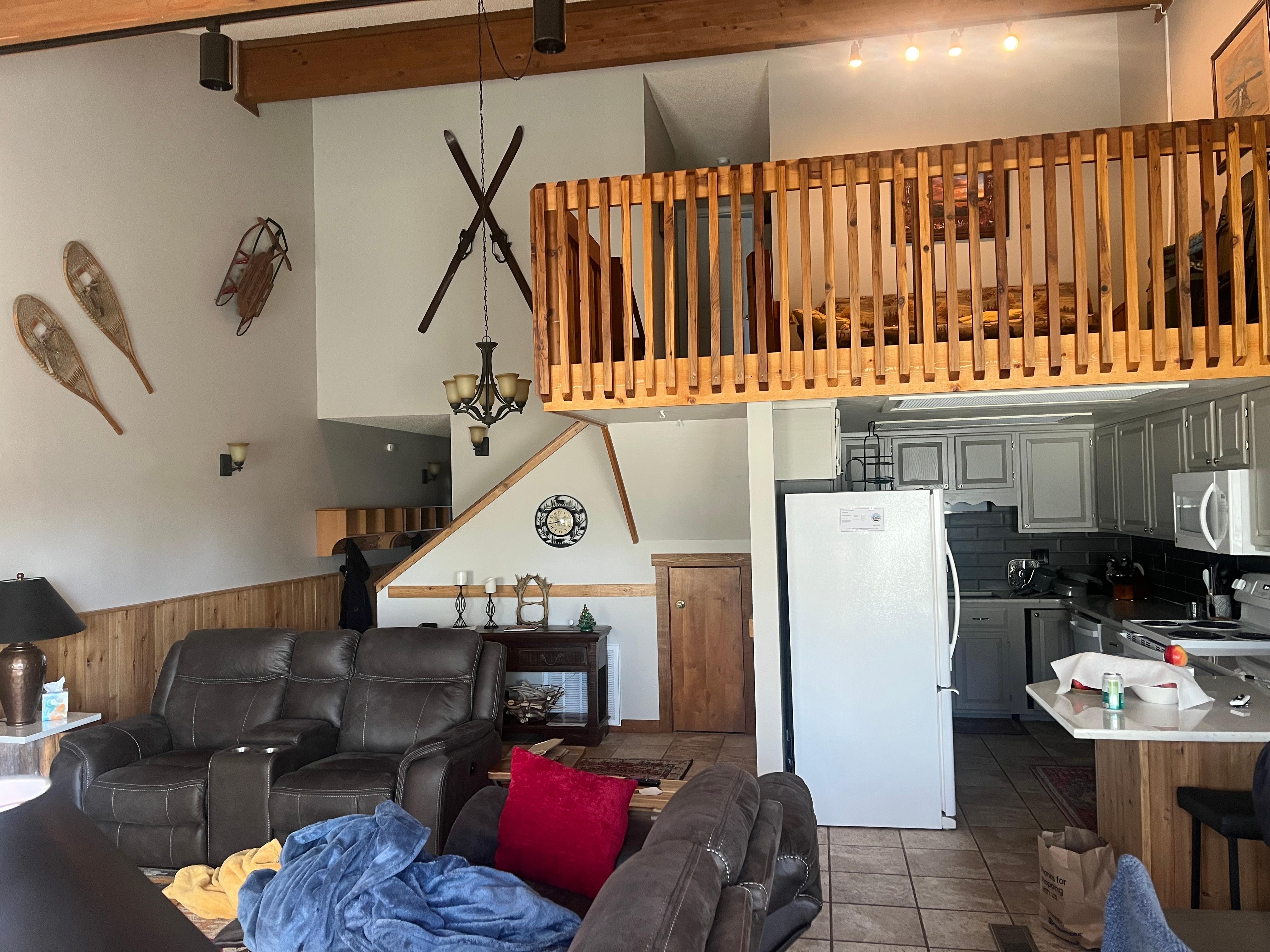 Living room from deck