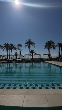 Pool side