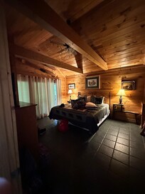 Bedroom right side of living room.