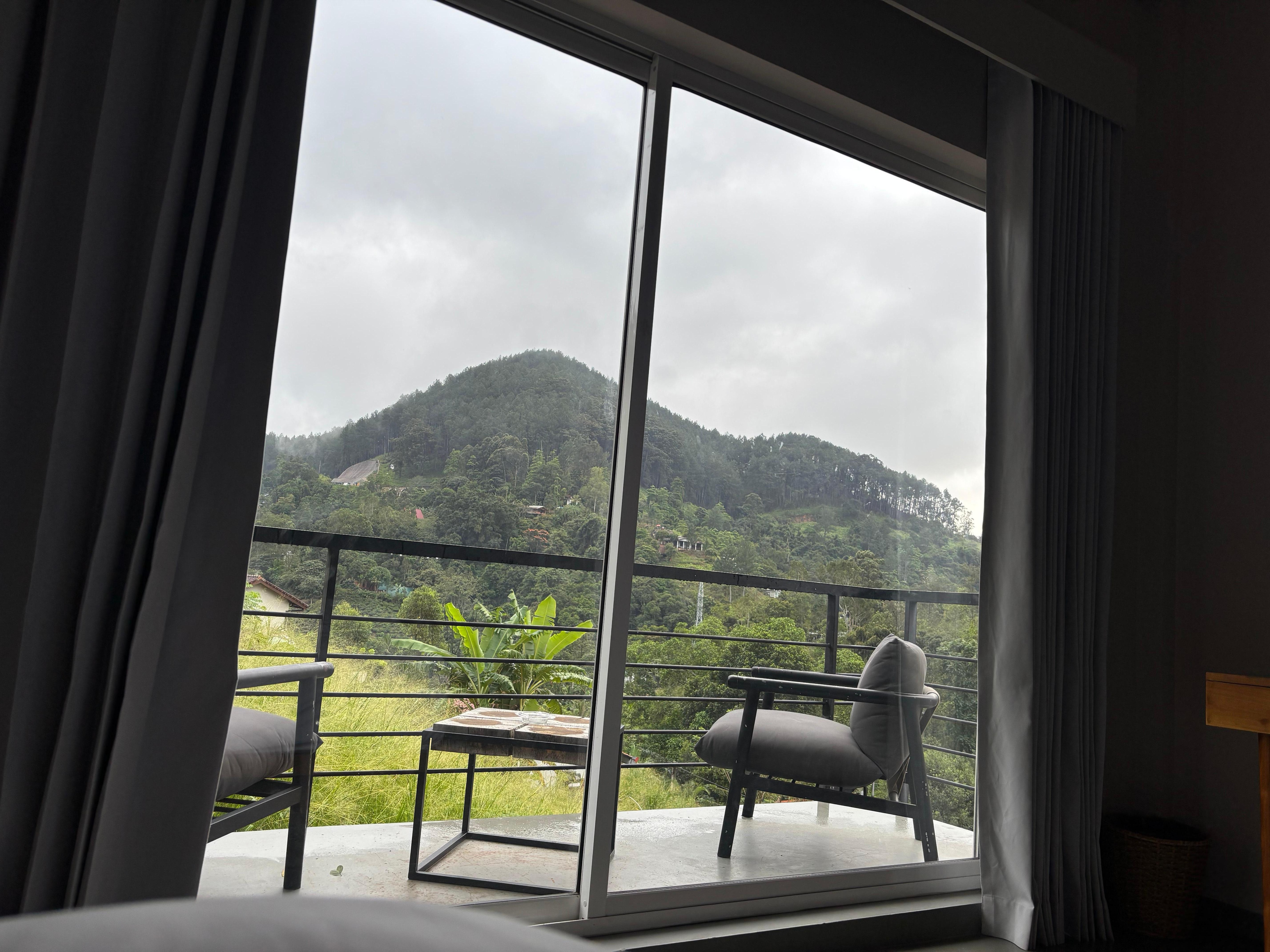 Utsikt från sängen