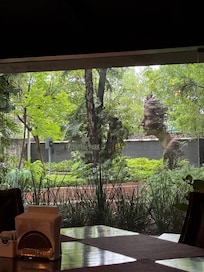 Vista desde el restaurante