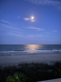 Night view from our balcony