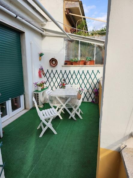 Having coffee out on the deck was wonderful