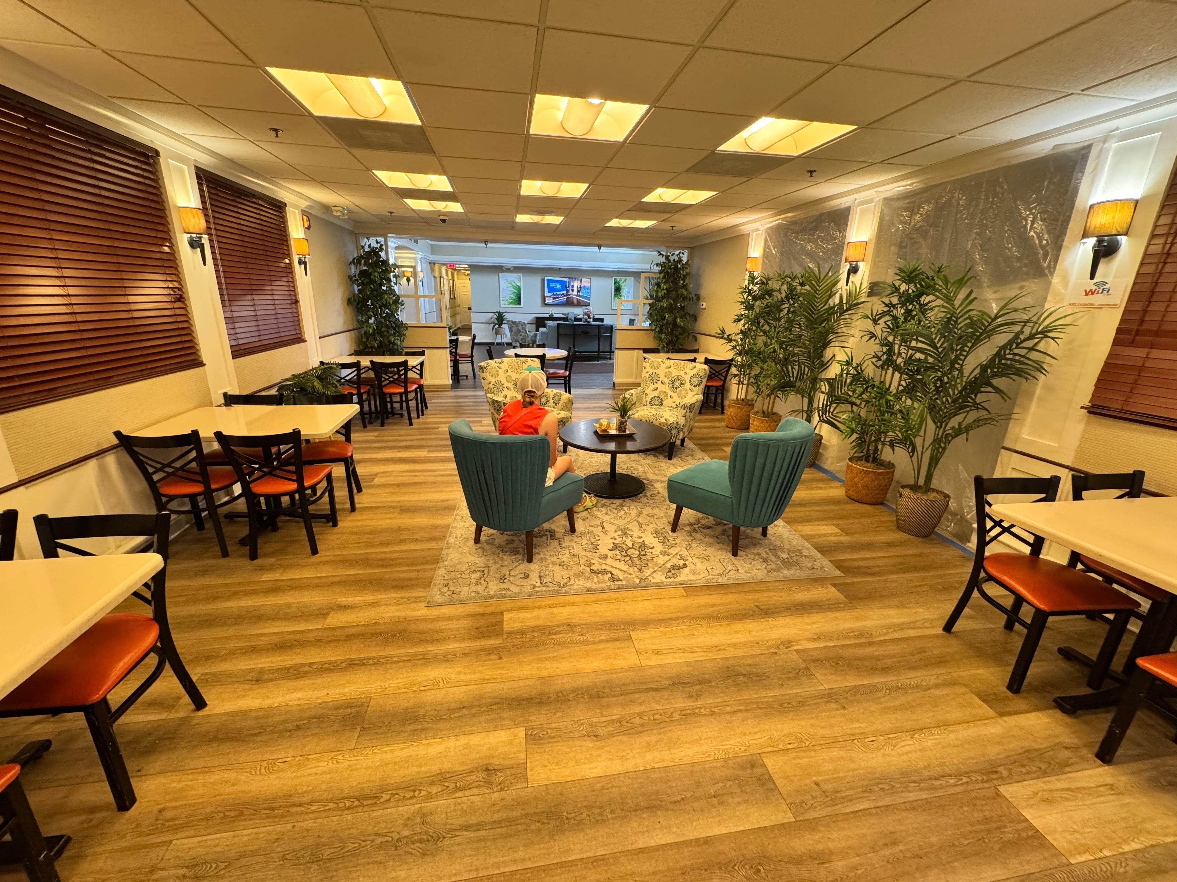 Breakfast area