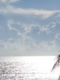from the balcony - storm ERIN offshore..