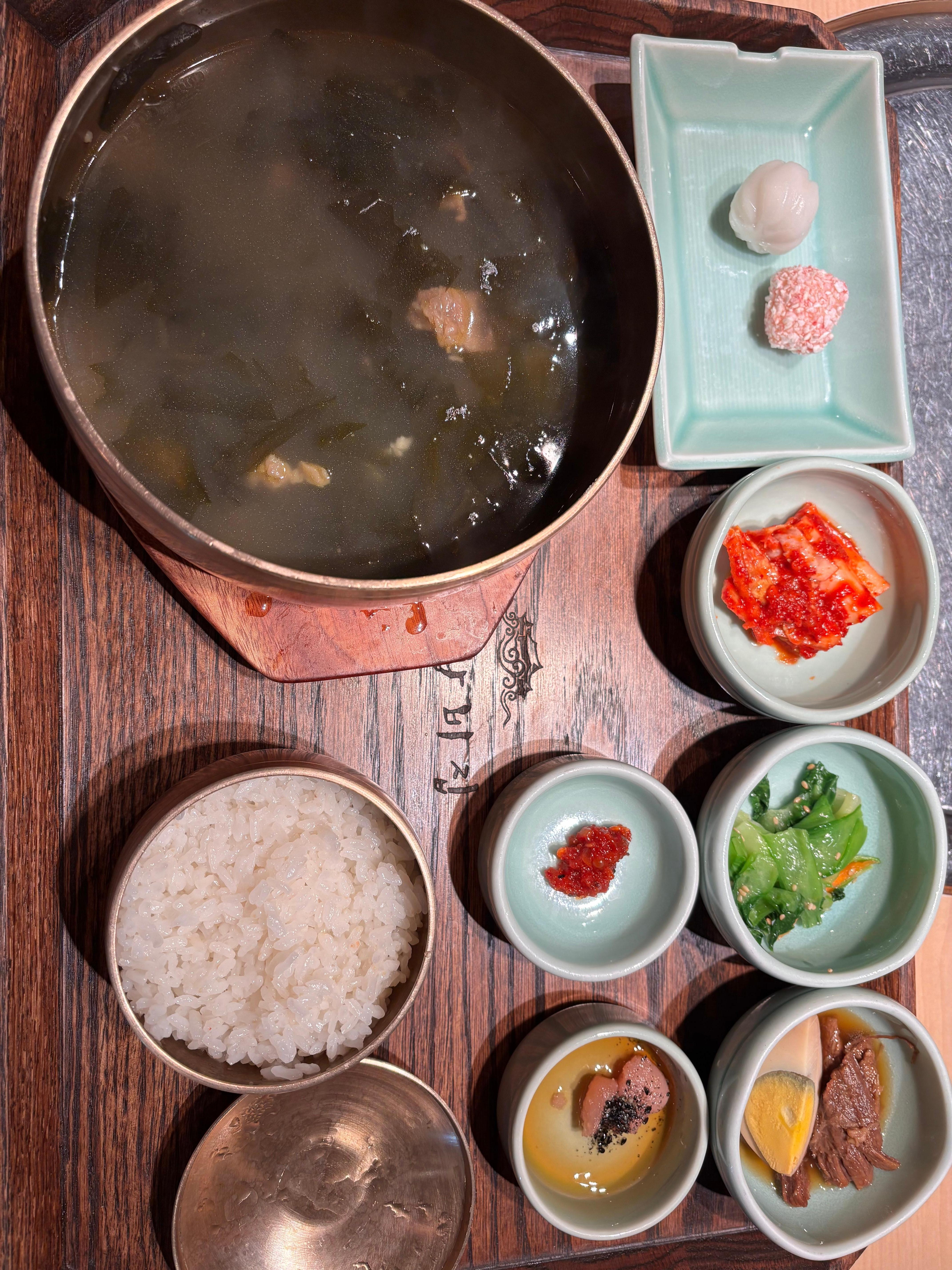 誕生日にはやっぱりワカメスープ