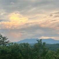 View from the back deck