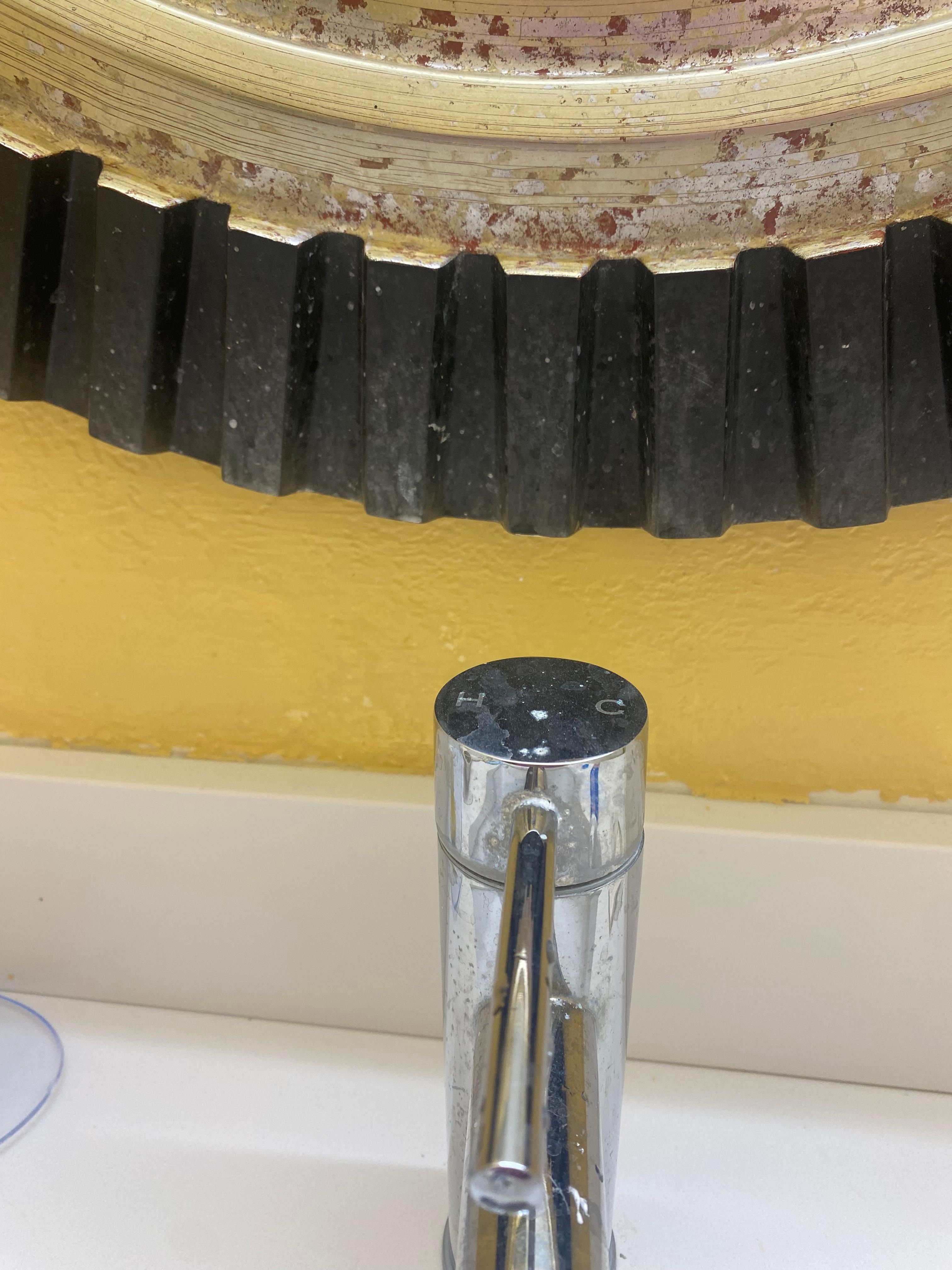 Dirty mirrors bathroom 