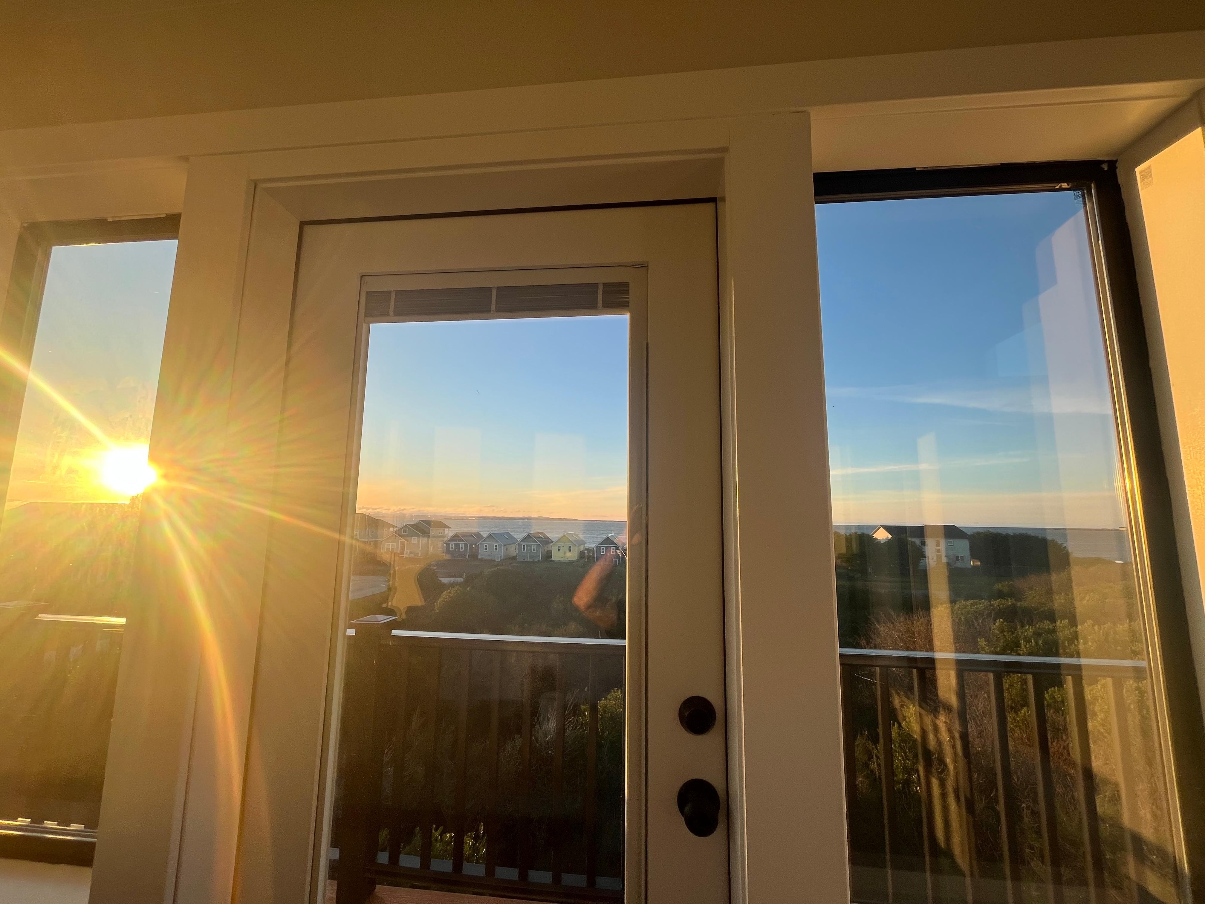 Crows nest views were incredible. Coffee here every morning. 