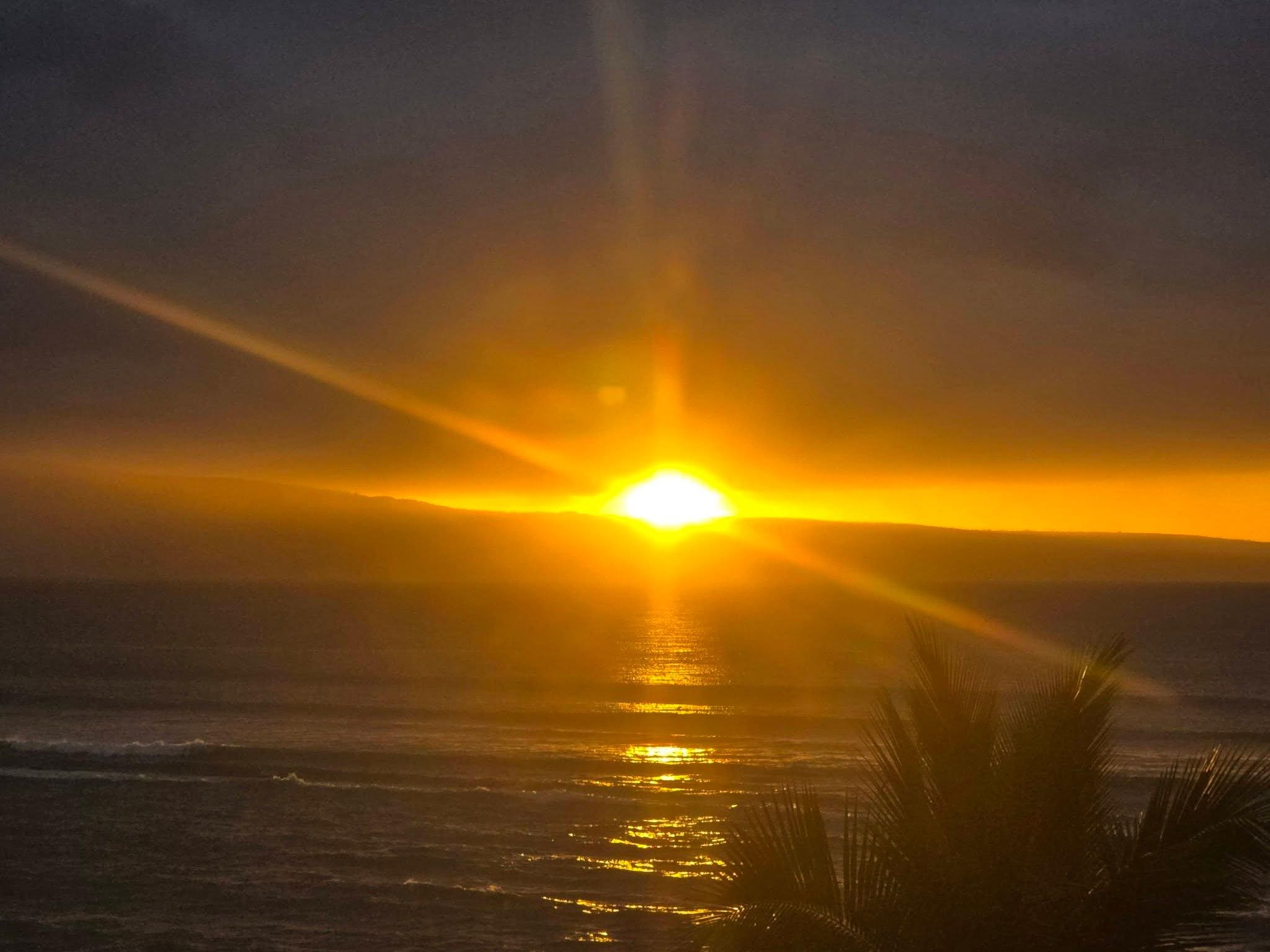 pictures don't do these sunsets justice