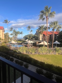 Our view from our Lanai 🌺