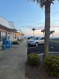 View from the front door