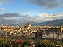 View from Piazzale Michelangelo - short walking distance