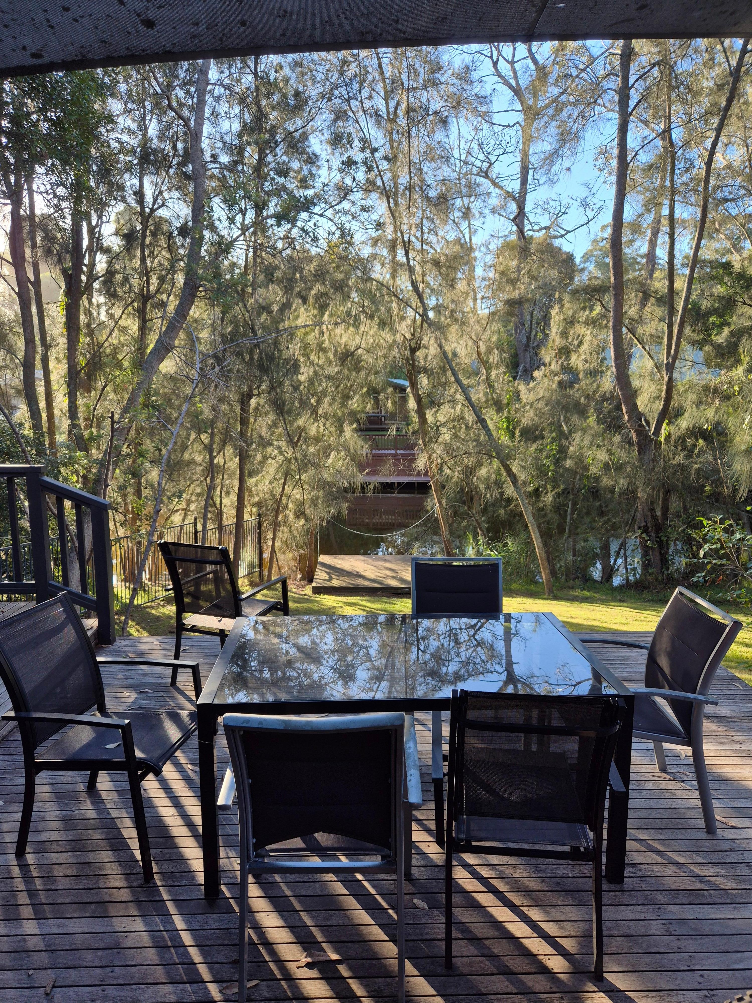 View from the deck